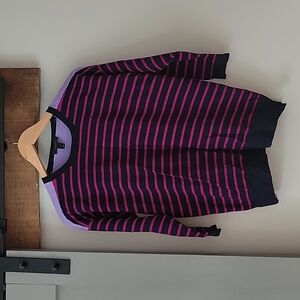 J Crew Striped Sweater Top
